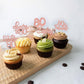 30Pcs Happy 80Th Birthday Cupcake Toppers Eighty Cheers To 80 Years Old Birthday Cupcake Picks For Happy 80Th Birthday Anniversary Party Cake Decorations Rose Gold Glitter