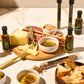 Thoughtfully Gourmet, Olive Oil Spice Infusion Gift Set, Premium Cold Pressed Extra-Virgin Olive Oil From Spain, Includes 4 Flav