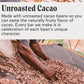 Raaka 100% Dark Chocolate Gift Box | Unsweetened, No Sugar Added Chocolate | Organic, Vegan, Gluten Free, Paleo | Box Of 30 Indi