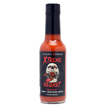 Elijah'S Xtreme Regret Hot Sauce - Carolina Reaper And Trinidad Scorpion - The 2 Hottest Peppers In The World For An Extreme Fie