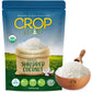 CROP BY POP - Organic Shredded Coconut Flakes, Unsweetened, No Sugar Added, Medium Desiccated, Dry (8oz - 1 Pack) Non GMO, Glute