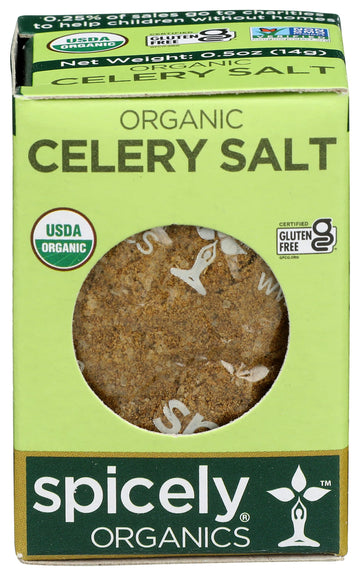 Spicely Organic Celery Salt (0.50 OZ ecoBox)