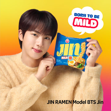 Otoki Jin Ramen Mild Flavor,Bts Jin & Jin Ramen Edition, Authentic Korean Instant Noodles, Delicate And Savory Beef Broth, Quick