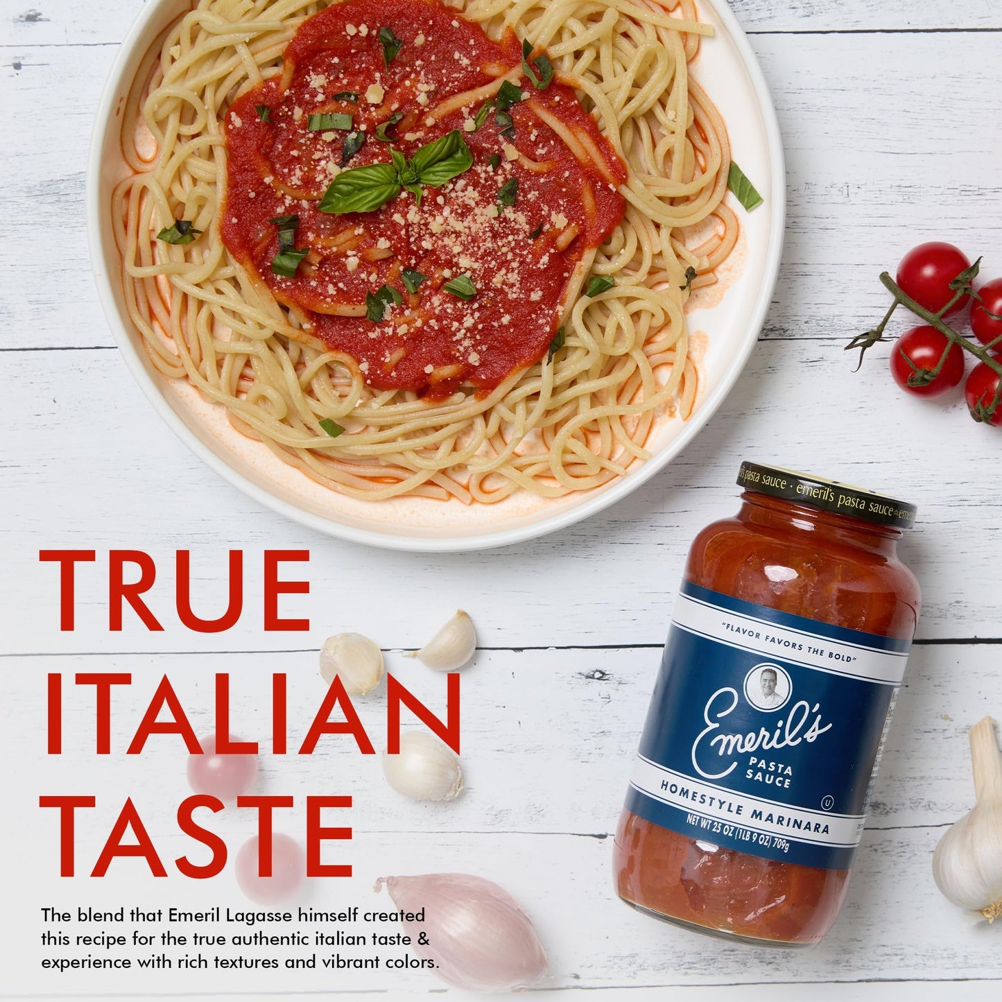 Emeril Lagasse Pasta Sauce - 25 Oz Jar Homestyle Marinara 2-Pk Gourmet Sauces: Best For Homemade Pasta, Spaghetti, Pizza & More - Enhanced, Bold & Flavorful