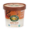Nature's Path Organic Maple Pecan Instant Oatmeal Cup, Non-GMO, 7g Plant Based Protein, with Omega-3 Rich Chia Seeds, 1.94 Ounce