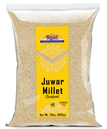Rani Juwar Millet Whole Ancient Grain Seeds, Gluten Friendly, Non-GMO, Vegan, 28oz (1.75lbs)
