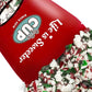 By The Cup Red, Green, and White Peppermint Candy Cane Pieces, 2 lb Bulk Bag