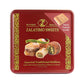 Zalatimo Sweets Since 1860 Shortbread Cookies Variety Pack, 100% All Natural Slightly Sweet, Square Metal Gift Tin, No Corn Starch, No Syrups! Assorted Baklava, Mamoul, Sesame & Butter (Pack Of 3)