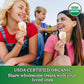 Lets Do Organic Ice Cream Cones - Sugar Cones for Ice Cream, Mini Ice Cream Cones, Ice Cream Cups, Crispy Cones, Mini Cake Cones