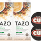 Tazo Decaffeinated Chai Latte Black Tea Concentrate (Pack Of 2), 32 Oz With Coasters