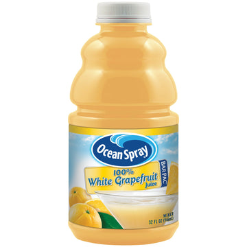 Ocean Spray White Grapefruit Mixer Bottle, 32 Fl Oz (Pack Of 12)