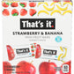 THATS IT Strawberry & Banana Mini Fruit Bars, 7 OZ