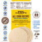 Del Campo Soft Corn Tortillas - 8 Inch Round, Gluten Free And All-Corn Authentic Mexican Food. Many Serving Options: Wraps, Taco