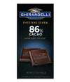Ghirardelli Chocolate Intense Dark Bar, Midnight Reverie, 3.17 Oz, Pack Of 6