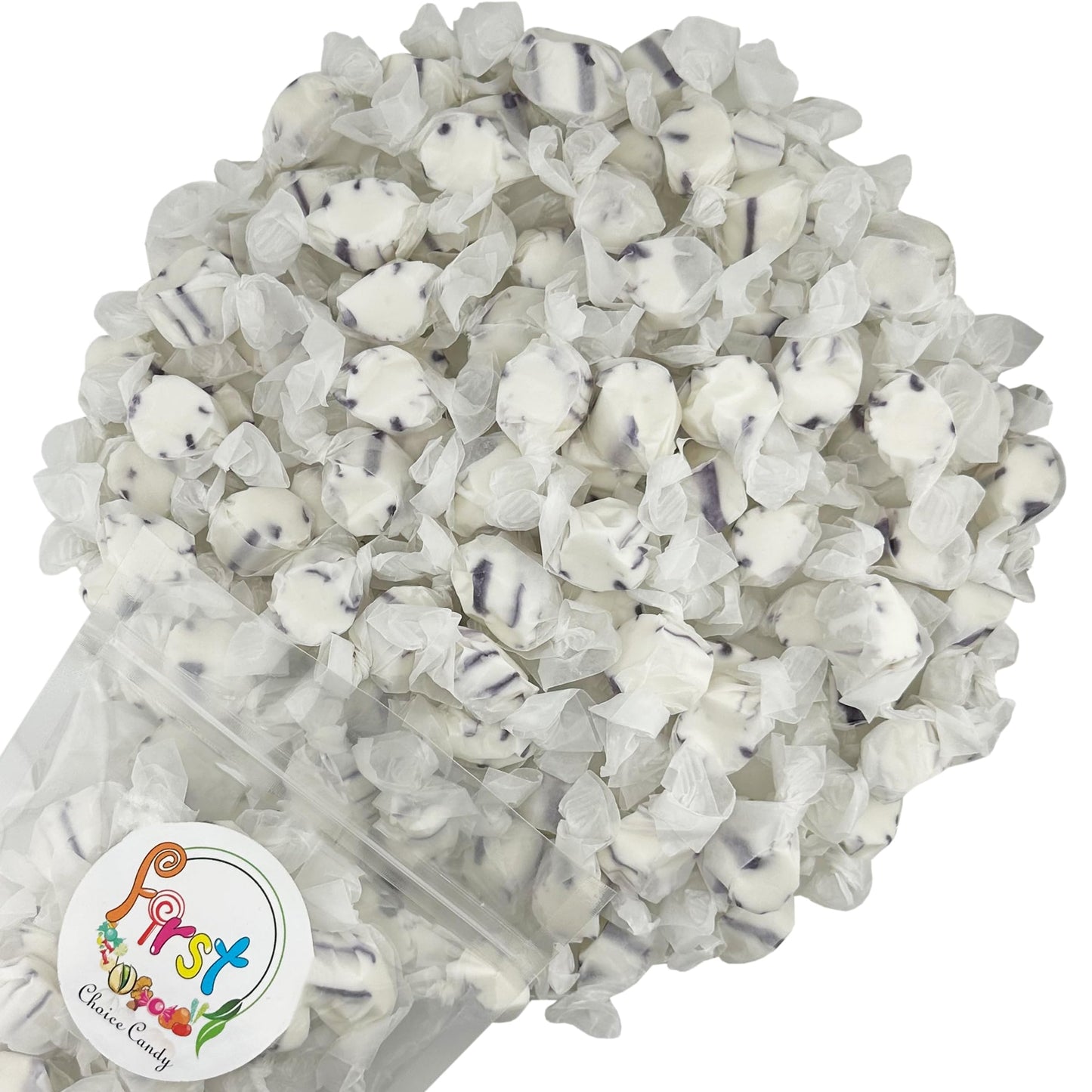 All Color Gourmet Saltwater Taffy (Coconut, 1 Pound)
