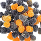 SweetGourmet Fall Flavors Spice Drops, Black and Orange Sugared Jelly Gumdrops Candy, 2-Pound Bag