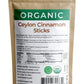 Viva Doria Organic Ceylon Cinnamon Sticks, 3'' Cut, Alba Grade, True Cinnamon, 8 Oz, | 50-55 Sticks | 100% Raw From Sri Lanka