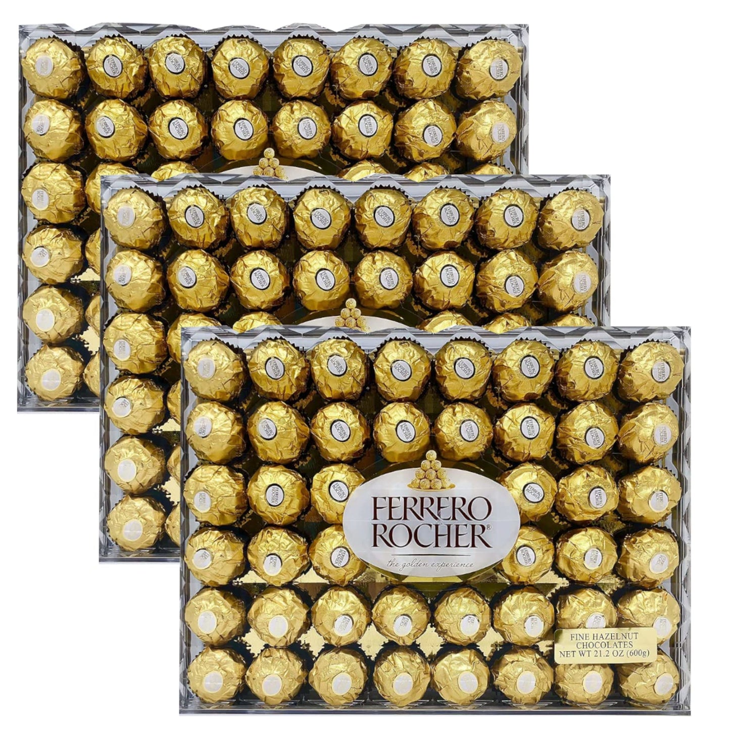 Ready Set Gourmet Ferrero Rocher Halloween Value Pack, 3 Pack (48 ct Each), 1.32 lb Total, Perfect for Parties and Special Occasions