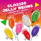 Classic Jelly Beans Candy Assorted Fruit Flavors (3 Pound Bag)