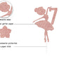 Ballerina 7Th Birthday Cake Topper, Ballerina One Cake Topper, 7Th Birthday Cake Topper, Ballerina Birthday Cake Decorations, Pr