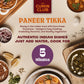 The Cumin Clubs Instant Paneer Tikka Masala - Authentic Indian Meal with Regional Flavors, Ready to Eat in Just 5 Minutes - Pac