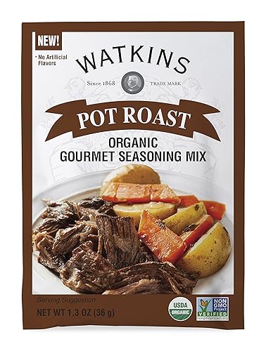 Watkins Organic Gourmet Seasoning Mix, Pot Roast, 13 Oz Pouch, 1 Count