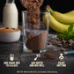 Nutrient Survival Protein Shake, Whey Protein Powder, Gluten Free, 2.07 lb, Creamy Chocolate, Shelf Stable up to 15 Years
