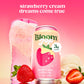 Bloom Pop Prebiotic Soda 12 Pack  Strawberry Cream Flavor  12oz Cans | Prebiotic Soda for Gut Health  Low Calorie Soda  No Caffeine  Healthy Soft Drink Alternative