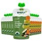 Sprout Organic Baby Food, Stage 2 Pouches, Carrot & Chickpea Plant Powered Protein, 3.5 Oz Purees (Pack Of 12)
