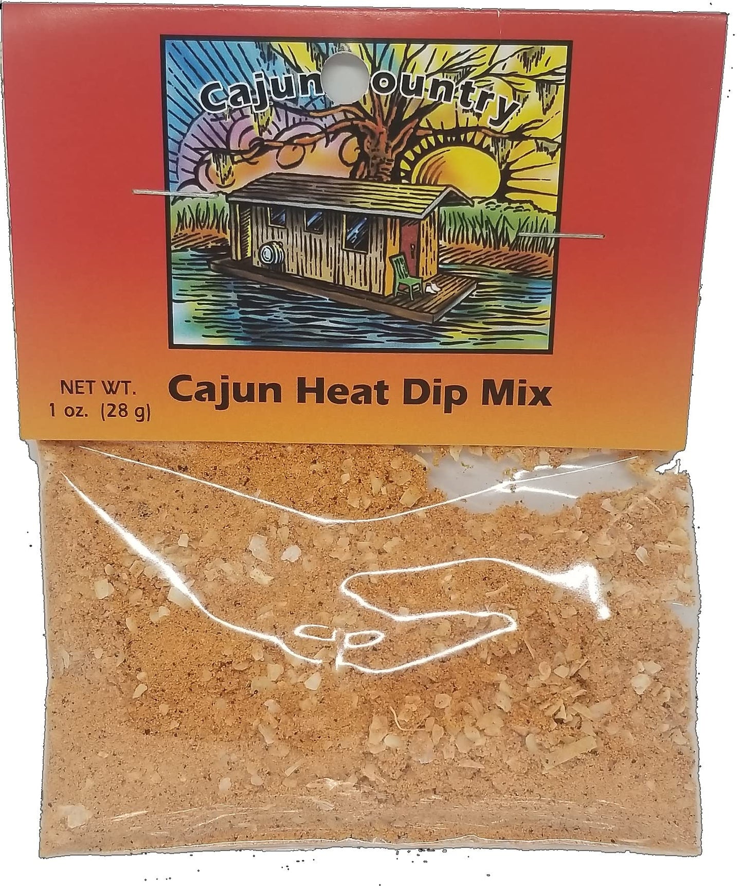 Cajun Country Cajun Heat Dip Mix 1 Ounce Packet (Makes 2.5 Cups Of Dip)