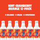 Hint Fruit-Infused Bottled Water  Cranberry Orange- Sugar Free Flavored Water with Zero Calories  Naturally Flavored  and No Artificial Sweeteners - 16 Fl Oz (Pack of 12)