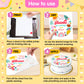 Cendale Icing Sheets For Edible Printer - A4 25 Pcs Edible Frosting Paper