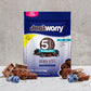 Dont Worry Chocolate Quinoa Bites - Low Calorie Keto Snacks, 4 Pack, Gluten Free, High Protein, 5 Calories Per Bite
