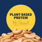PLANTERS Salted Cashew Halves & Pieces, Party Snack, 26oz Canister, Plant-Based Protein, Kosher