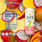 JUNI Sparkling Adaptogen Drink, Tropical, 12 Fl Oz (Pack of 12), Zero Sugar, Organic, Non-  ic