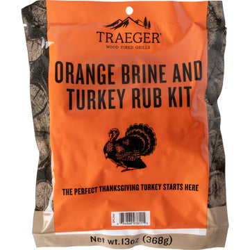 Traeger Pellet Grills Brine and Rub Kit, 13 oz, Model SPC206, Pack of 1