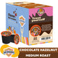 Crazy Cups Flavored Coffee Pods for Keurig, Better Than Hazelnut, 22 Count, Recyclable