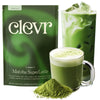 Clevr Blends Organic Matcha Green Tea Latte  Instant Ceremonial Grade  Superfood Powder Blend with Oat Milk  Lions Mane  Reishi Mushroom  Coconut Cream  Ashwagandha  Serve Hot or Iced  (30 Lattes)