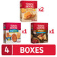 Town House Crackers, 3-Flavor Variety Pack, 4 Boxes