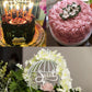 Honbay Sweet 16 Cake Topper Enhanced Sparkly Crystal Rhinestones Cake Topper Cake Decoration For 16Th Birthday Party (Silver)