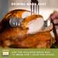 Fire & Flavor Apple Sage Turkey Perfect Brine - Turkey Brine Kit with Bag for Roasting  Grilling  smoky aroma  and Frying - Brining Seasonings for Cooking and Turkey Brine Bag - Turkey Brine and Rub Kit