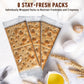 Paskesz Simply Saltines Crackers - Whole Wheat Saltine Crackers - Light and Crispy Oven-Baked Soup Crackers, Ready to Dip, Non-G