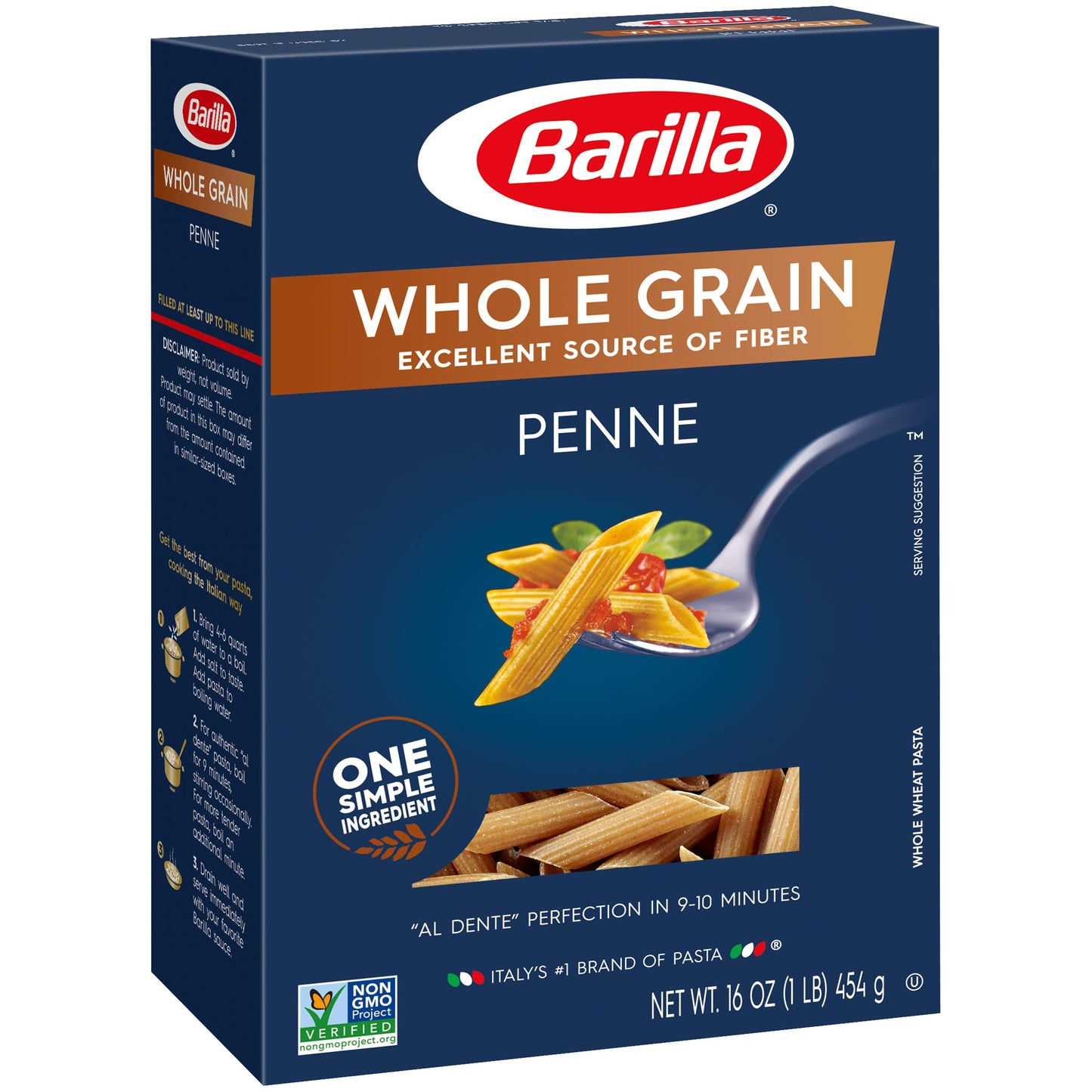 Barilla Whole Grain Penne Pasta (Pack Of 4)