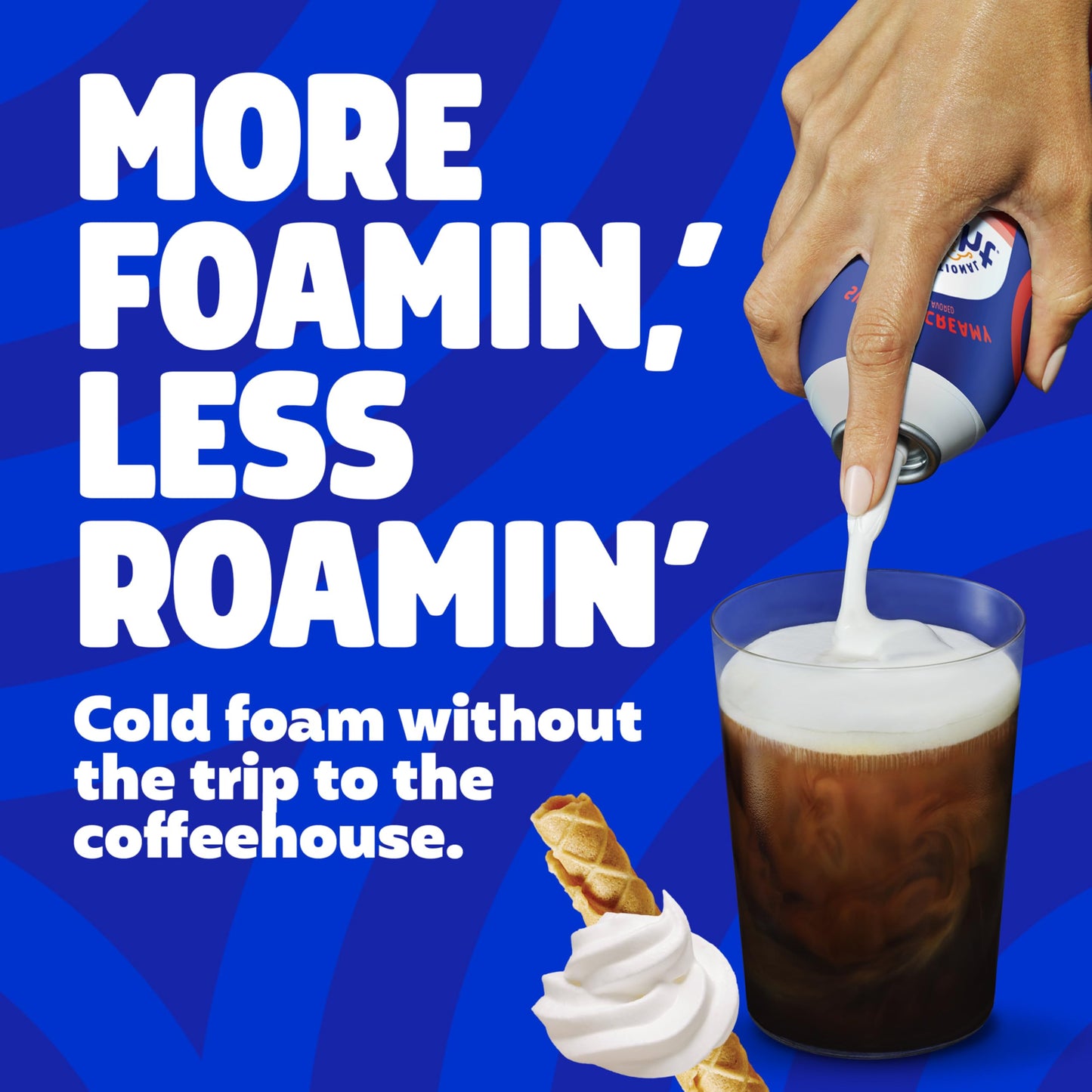 International Delight Cold Foam Coffee Creamer, Sweet & Creamy Cold Foam Flavored Creamer, 14 OZ Can