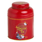 New English Teas Vintage Victorian Tea Caddy With 80 English Teabags (Red)