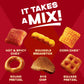 Chex Mix Hot and Spicy Savory Snack Mix  Family Size  Snack Bag  13.5 oz