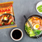 Mama Ramen Style Instant Oriental Noodles Variety 30 Pack, Chicken, Pork, Creamy Shrimp