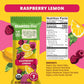 Bearded Brothers Vegan Organic Food Bar - Raspberry Lemon, 12 Pack, Gluten Free, Paleo, Non GMO, Soy Free, Low Glycemic, No Suga