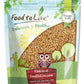 Food To Live Buckwheat Kasha, 1 Pound – Grechka, Toasted Whole Groats, Made From Hulled Seeds, Kosher, Bulk. Rich In Dietary Fiber, Copper, Manganese, And Magnesium, Sirtfood