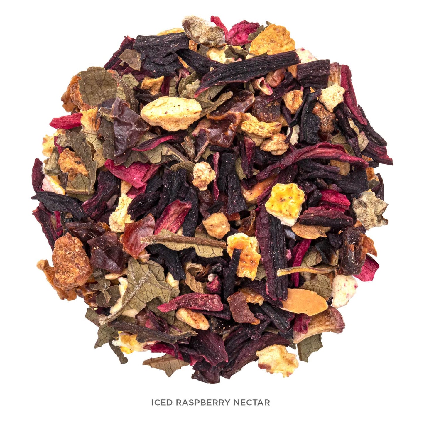 Tea Forte Iced Tea Over Ice Raspberry Nectar, 5 Count Handcrafted Pyramid Infuser Tea Bags, Each Steeps 24 oz.